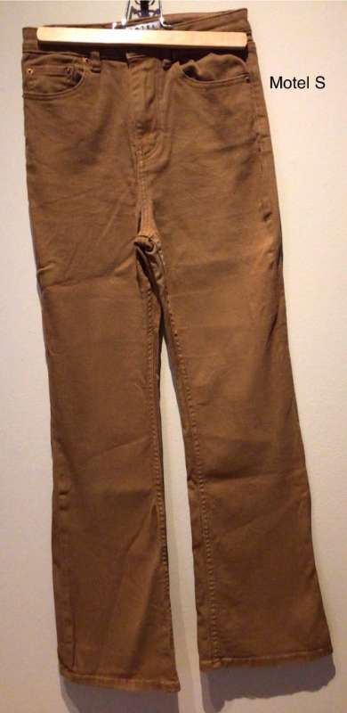 Motel brúnar jeans S