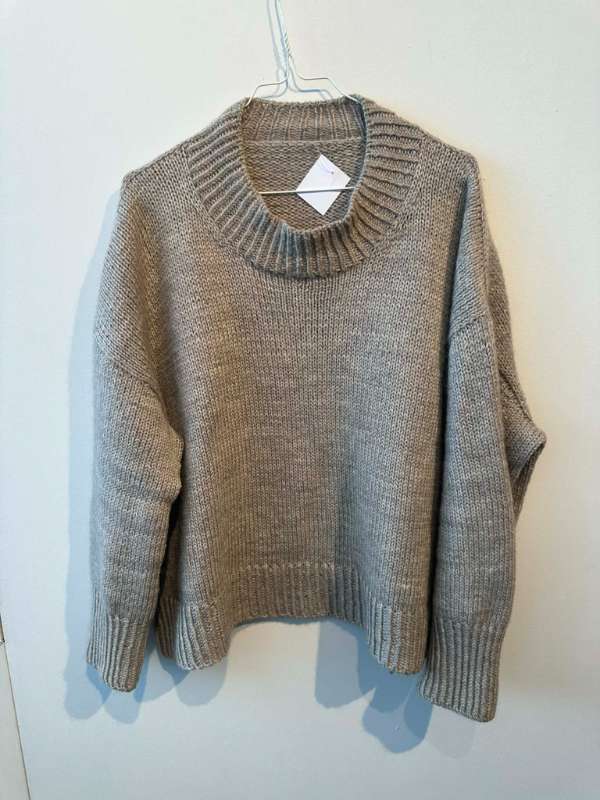 Heimaprjón ullarpeysa