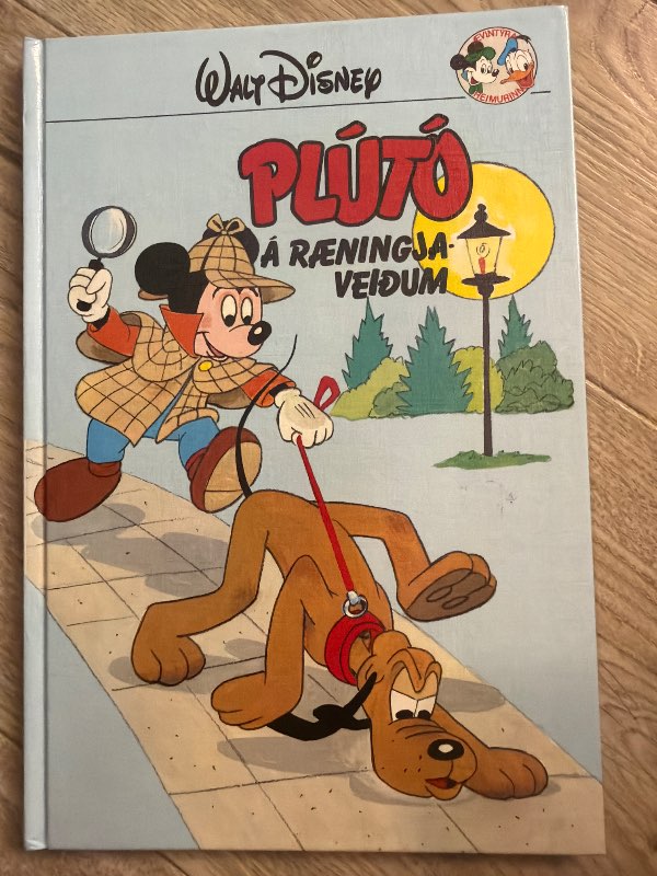Walt Disney Plúto bók