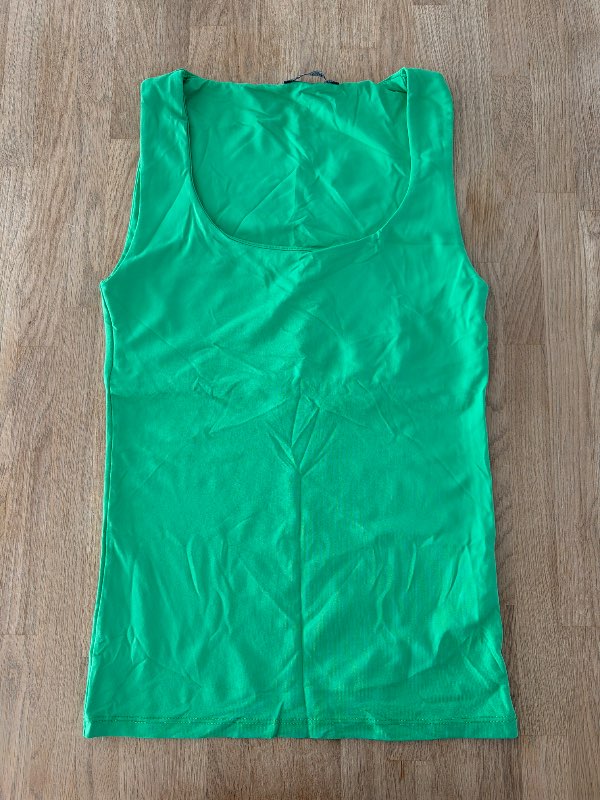Tank top- Zara- grænn
