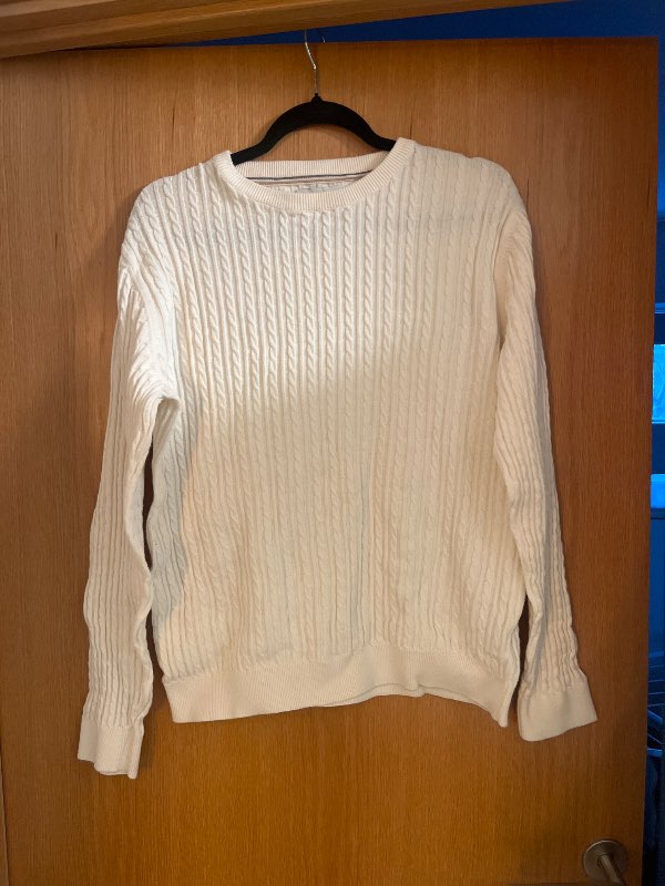 P jack/jones hvít peysa