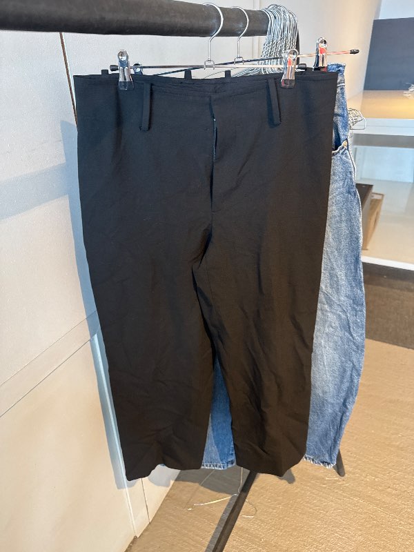 Zara svartar buxur