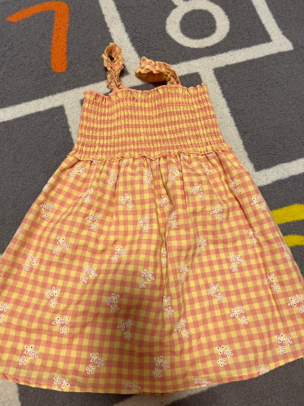 kjóll Zara Orange