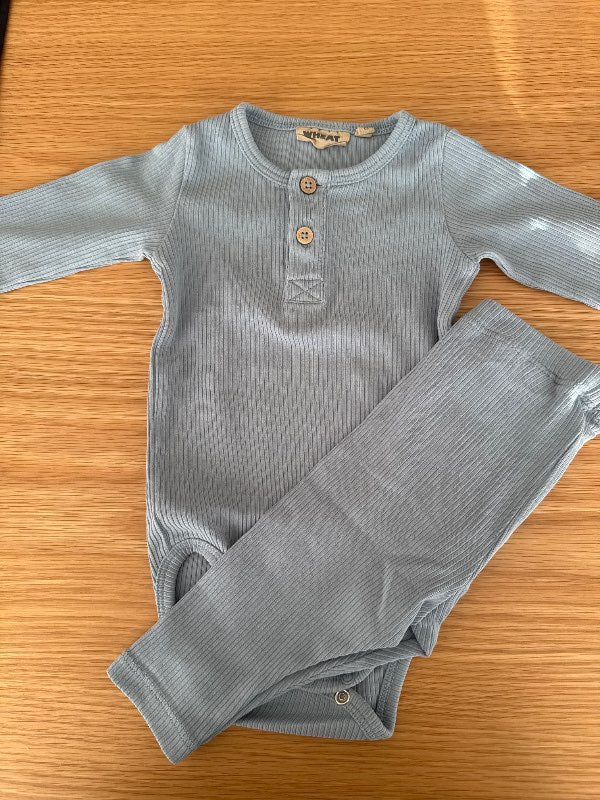 Wheat sett stærð 62 blátt