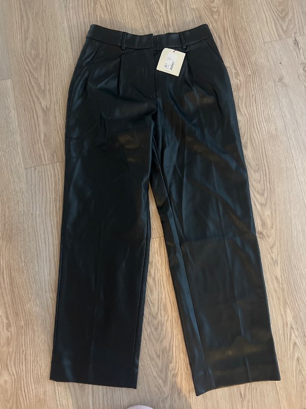 S/ Calvin klein leðurbuxur