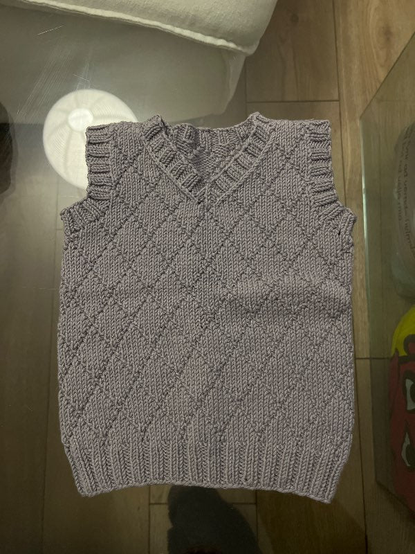 Prjónað vesti