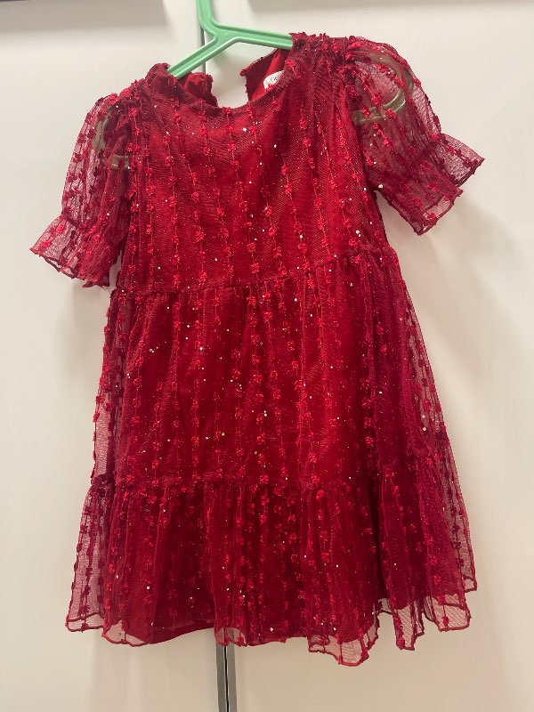 Rauður kjóll glitrandi next