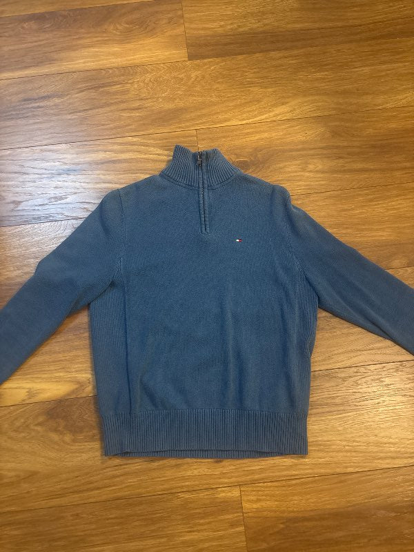 Tommy hilfiger blá peysa