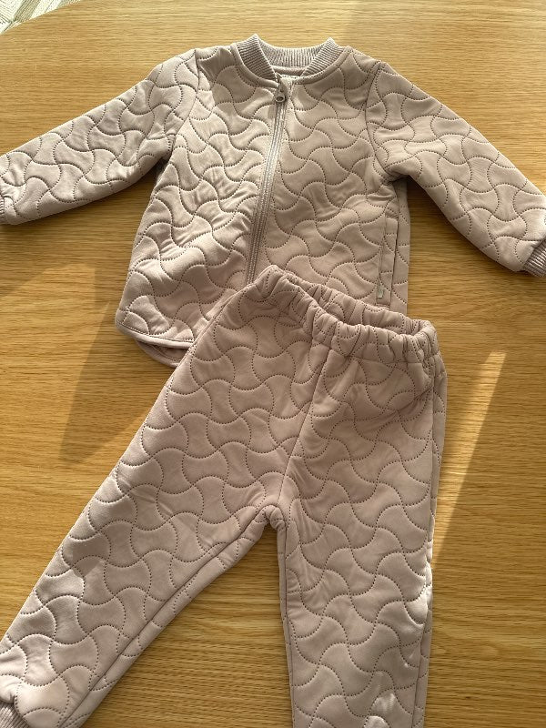 Wheat thermo sett bleikt