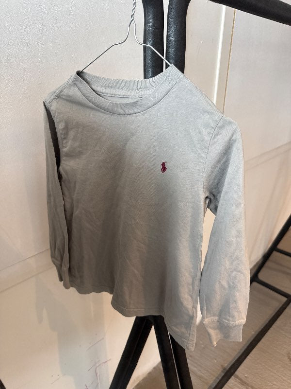 Ralph Lauren siðerma bolur grár