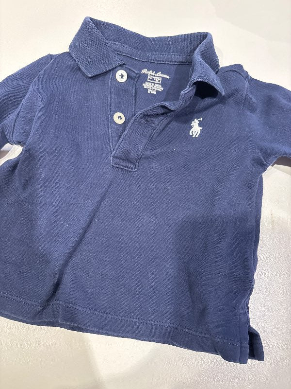 Ralphlauren blá peysa