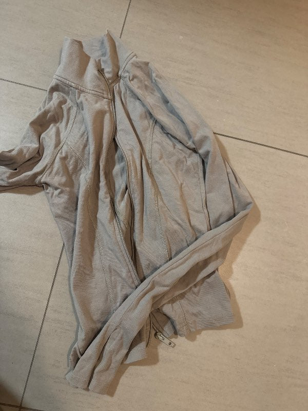 Gina trikot zipped peysa