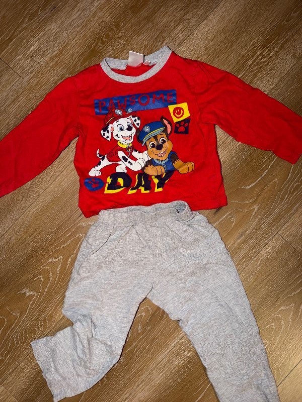 Náttföt - Paw Patrol - Rauð