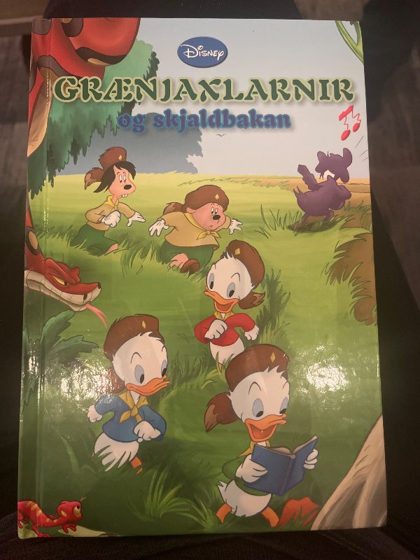 Disney bók Grænjaxlarnir
