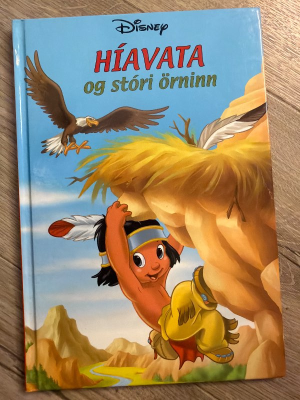 Híavata og stóri örninn bók