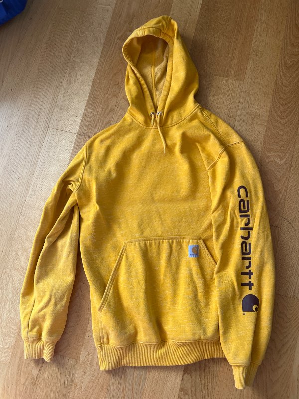Carhartt gul peysa