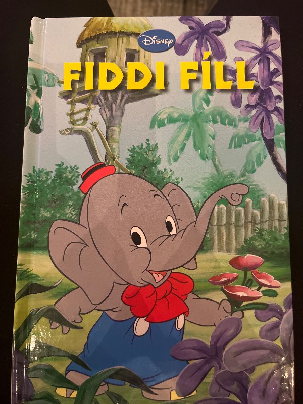 Disney bók Fiddi fíll