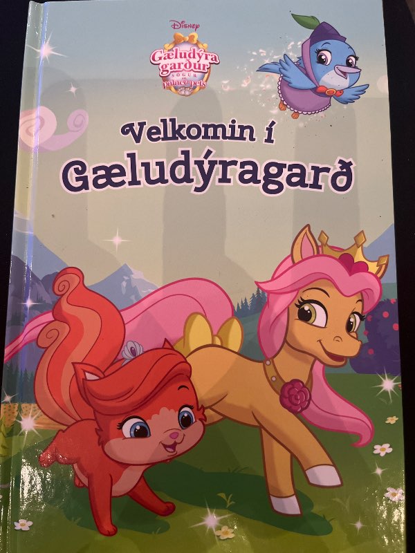 Disney bók Velkomin í gæludýragarð