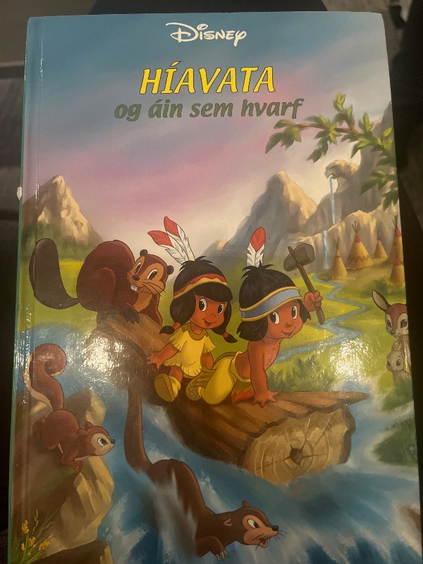 Disney bók Híavata