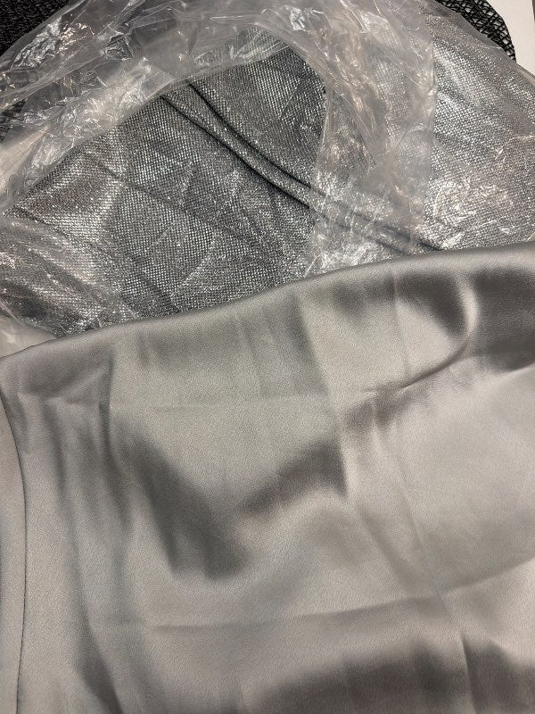 Shiny skirt with blouse