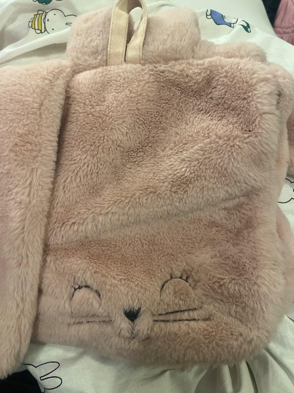 Lindex taska bleik kanína