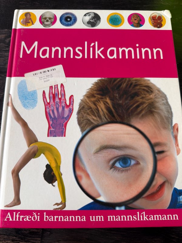 Mannslíkaminn bók