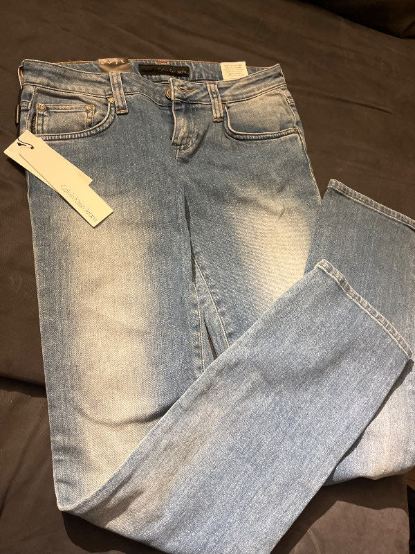 Calvin klein gallabuxur ljósar