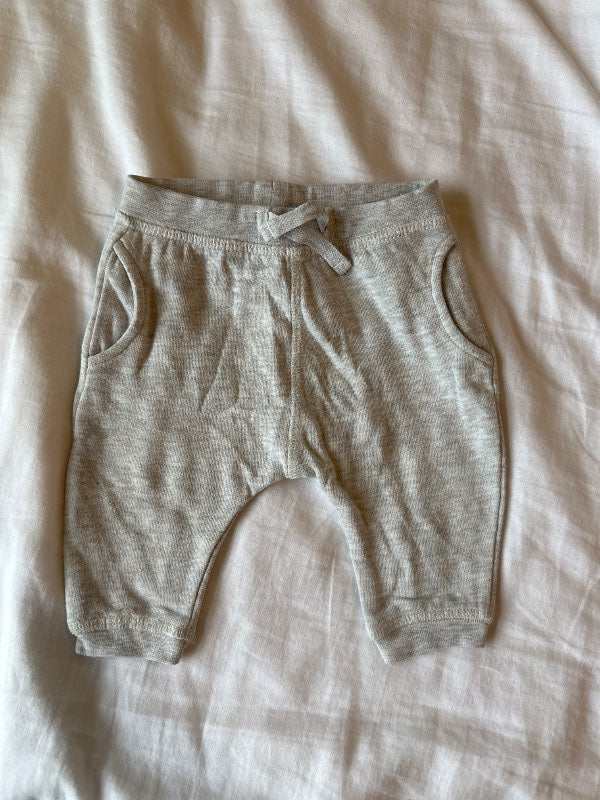 Next gráar joggingbuxur