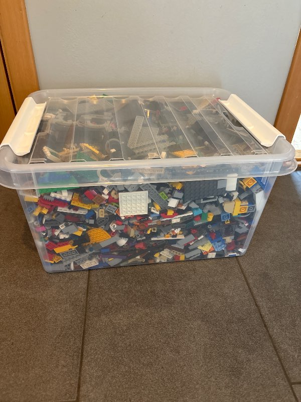 Lego blandað