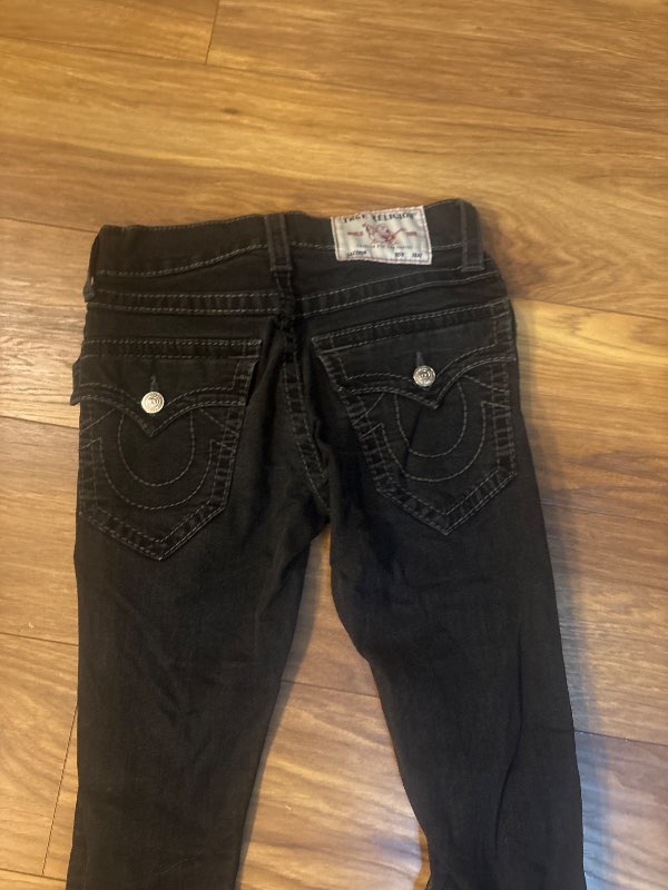 True religion svartar gallabuxur