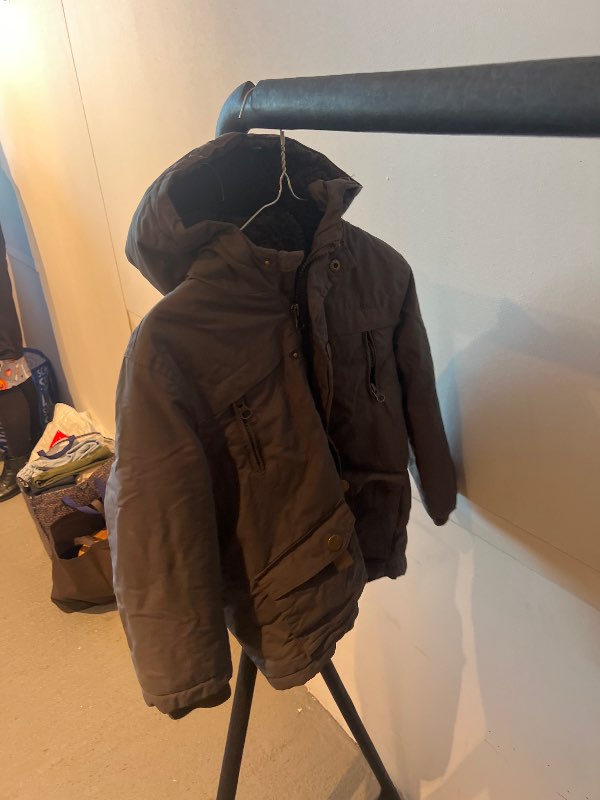 Græn úlpa