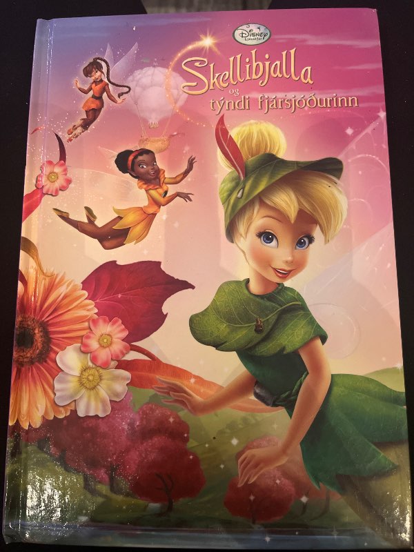 Disney bók skellibjalla og týndi fjársjóðurinn