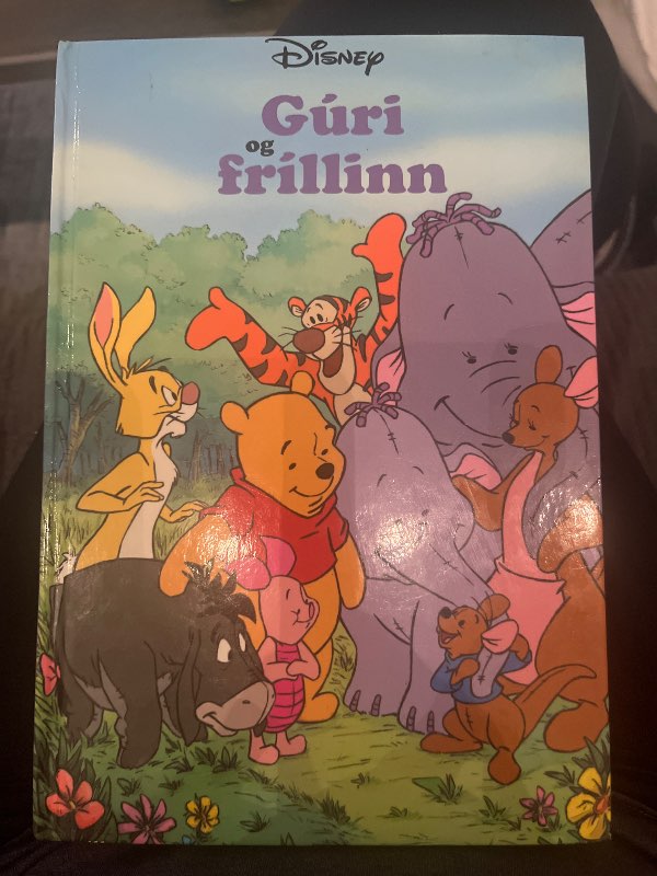 Disney bók Gúri og fríllinn