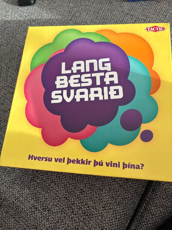 Lang besta svarið nýtt