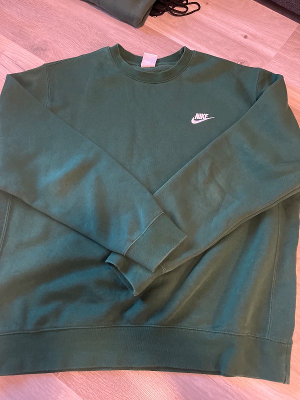 Nike hoodie green