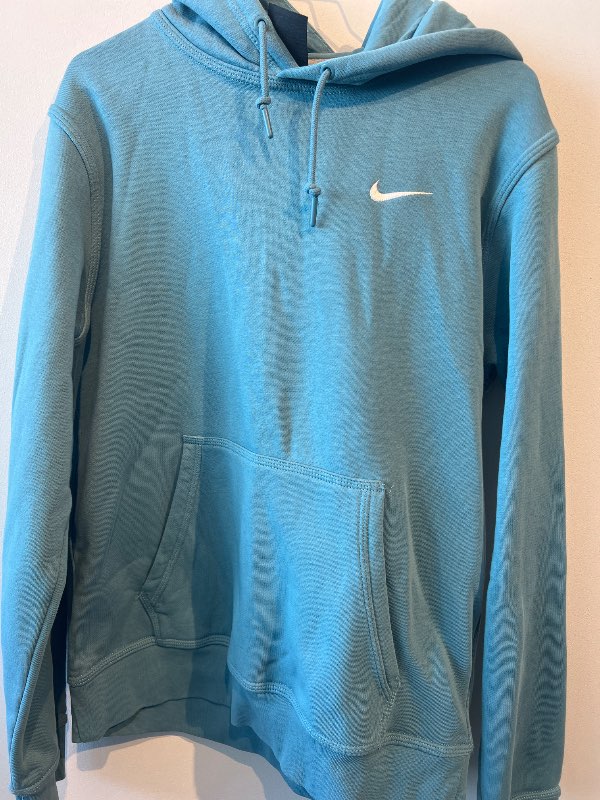 Nike Blá hettupeysa