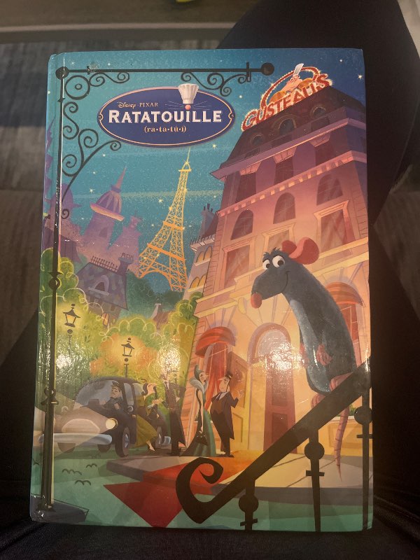Disney bók Ratatouille