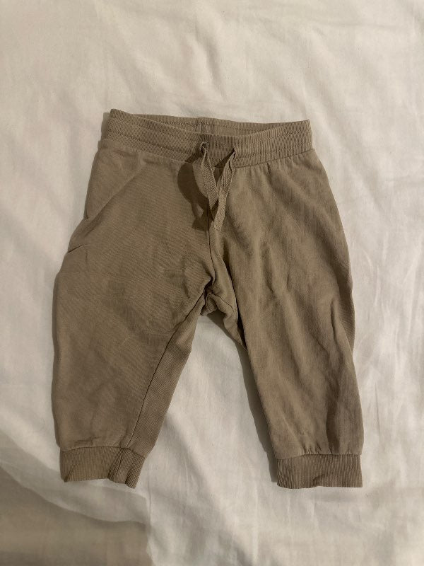Hm beige joggingbuxur