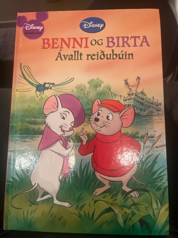 Disney bók Benni og Birta