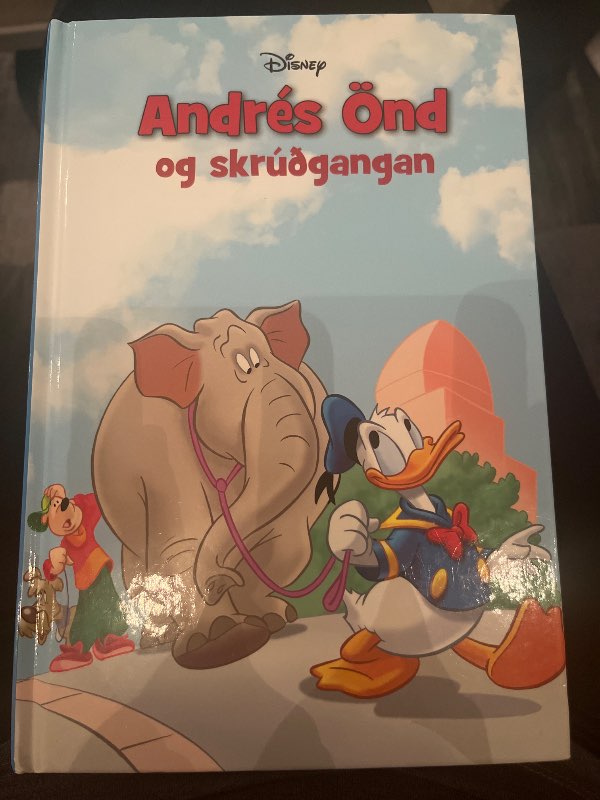 Disney bók Andrés önd