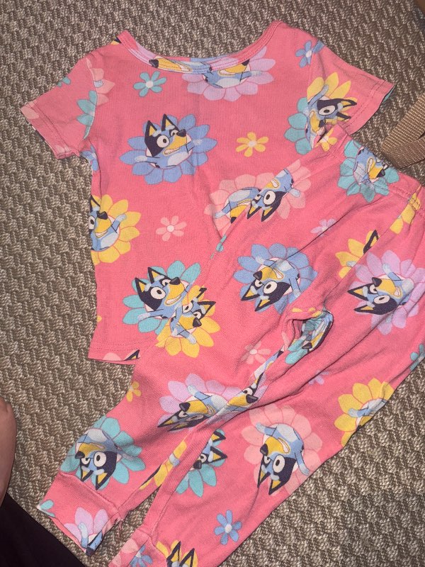 Bleik blæju náttföt