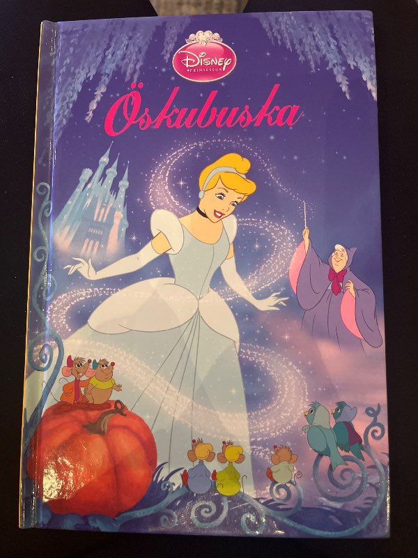 Disney bók Öskubuska