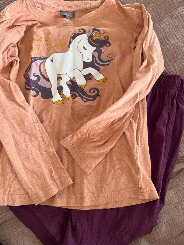Náttföt sett unicorn