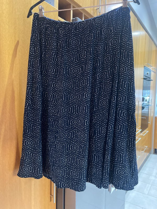 Pils blátt með doppum