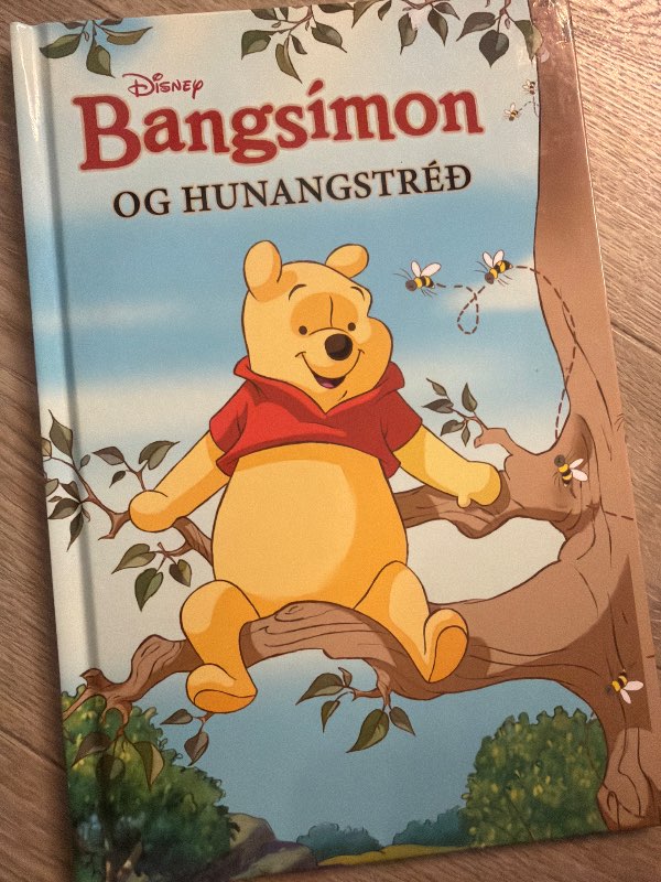 Disney bangsimon og hunangstréð bók