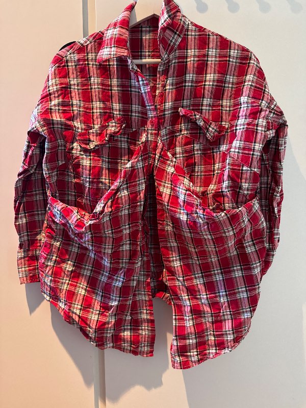 Red Korean shirt