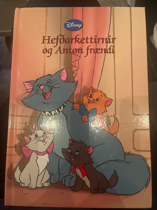 Disney bók Hefðarkettirnir