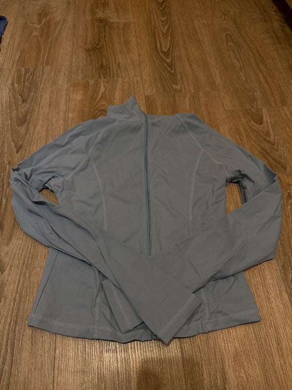 Ljósblá ræktarpeysa