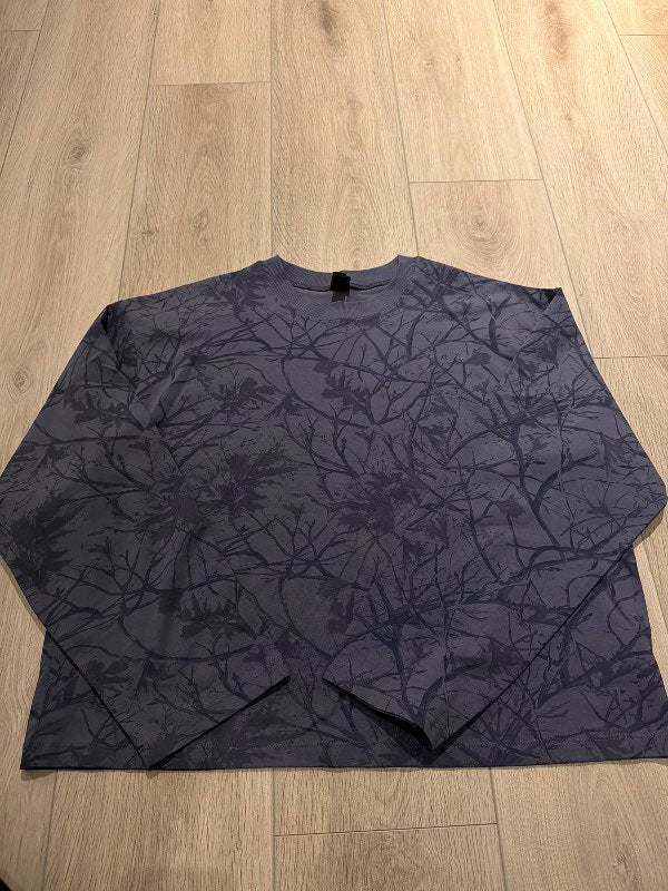 Camo langermabolur - blár