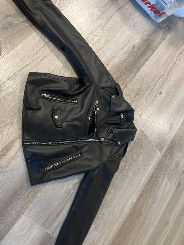black jacket